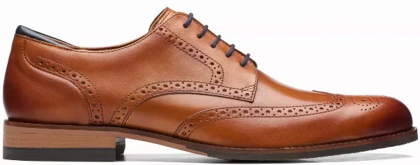 Φωτογραφία προϊόντος: Clarks ανδρικό ανατομικό σκαρπίνι ταμπά/καφέ δέρμα CraftArloLimit Tan Leather 261714537