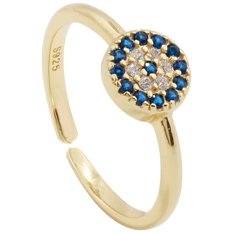 Φωτογραφία προϊόντος: Peach Jewelry Δαχτυλίδι Radiance Επιχρυσωμένο Ασήμι 925 Με Ζιρκόν