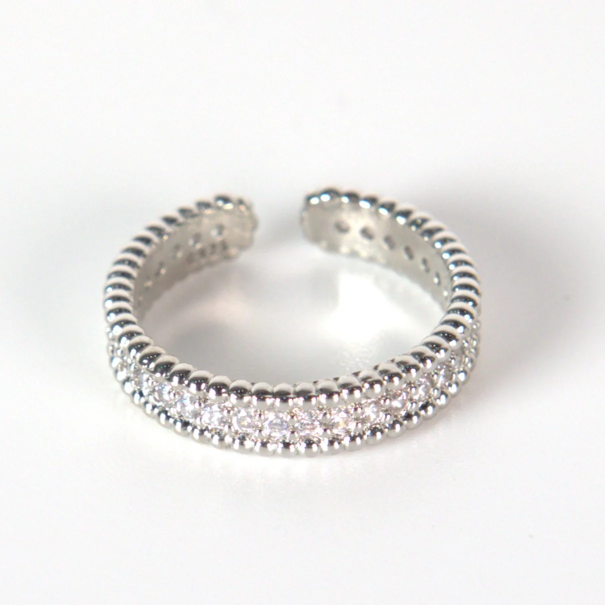 Φωτογραφία προϊόντος: Peach Jewelry Δαχτυλίδι Γένεση Ασήμι 925 Με Ρόδιο Και Ζιρκόν