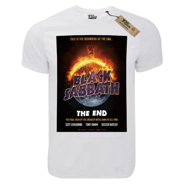 Φωτογραφία προϊόντος: T-shirt unisex Takeposition T-cool λευκό Ozzy Osbourne The End, 900-7614