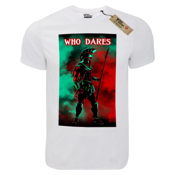 Φωτογραφία προϊόντος: T-shirt unisex Takeposition T-cool λευκό Who Dares, 900-5513S