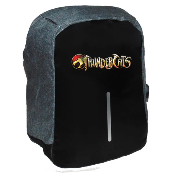 Φωτογραφία προϊόντος: Takeposition Anime Thundercats Logo Σχολική τσάντα Razor 1κεντρική θέση Rpet 600D 44Y x 34Μ x 10Π Μαύρο/γκρι 973-1084-07