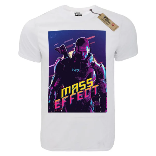Φωτογραφία προϊόντος: T-shirt unisex Takeposition T-cool λευκό Mass Effect, 900-4579