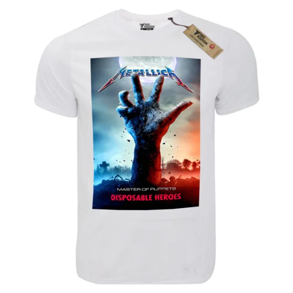Φωτογραφία προϊόντος: T-shirt unisex Takeposition T-cool λευκό Metallica Disposable Heroes, 900-7536