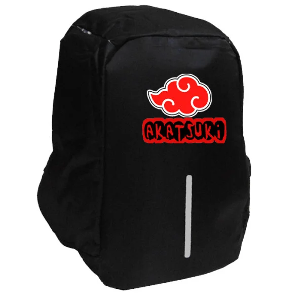 Φωτογραφία προϊόντος: Takeposition Anime Naruto Akatsuki Σχολική τσάντα Razor 1κεντρική θέση Rpet 600D 44Y x 34Μ x 10Π, Μαύρο, 973-1056-02