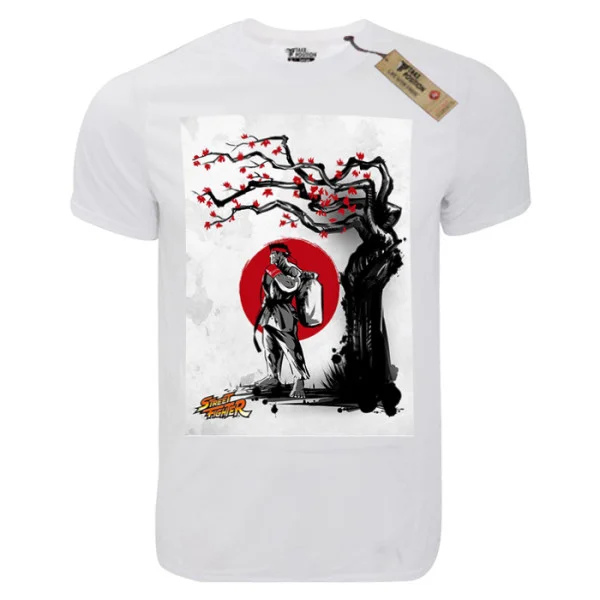 Φωτογραφία προϊόντος: T-shirt unisex Takeposition T-cool λευκό Street Fighter Practice, 900-4618