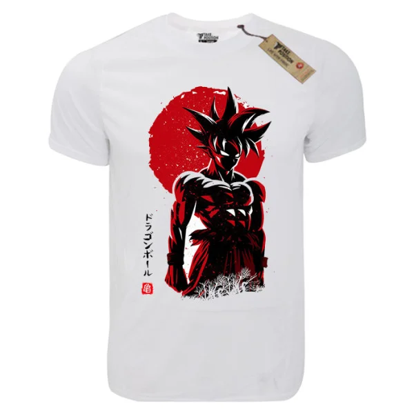 Φωτογραφία προϊόντος: T-shirt unisex Takeposition T-cool λευκό Goku Darkside, 900-1004
