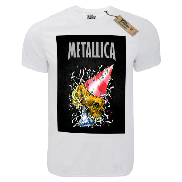 Φωτογραφία προϊόντος: T-shirt unisex Takeposition T-cool λευκό Metallica Party, 900-7533