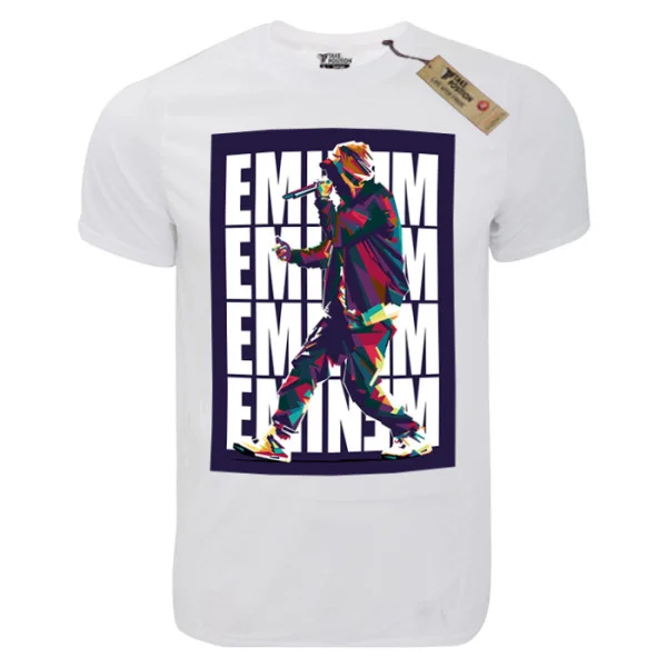 Φωτογραφία προϊόντος: T-shirt unisex Takeposition T-shirt unisex T-cool λευκό Eminem Art, 900-7523