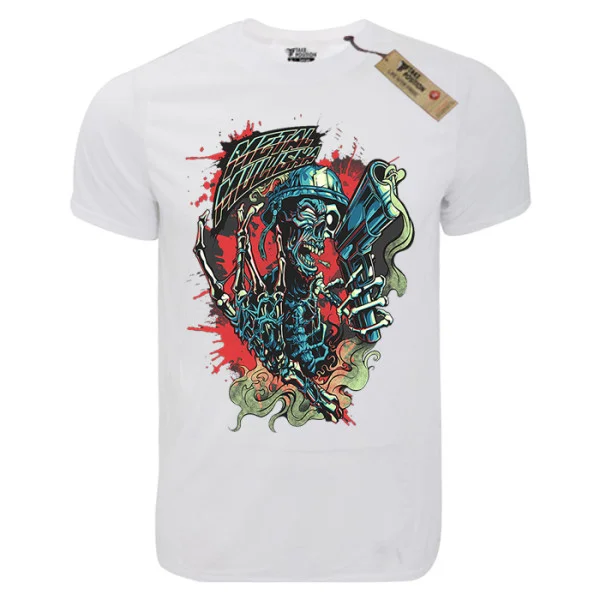 Φωτογραφία προϊόντος: T-shirt unisex Takeposition T-cool λευκό Eat Metal 900-8023
