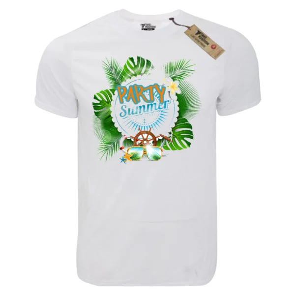 Φωτογραφία προϊόντος: T-shirt unisex Takeposition T-cool λευκό Party Holiday Summer, 900-2500