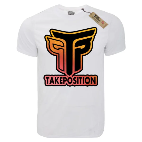 Φωτογραφία προϊόντος: TakePosition T-shirt unisex T-cool λευκό Logo, 900-0033-04
