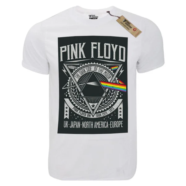 Φωτογραφία προϊόντος: T-shirt unisex Takeposition T-cool λευκό Pink floyd dark moon 900-7572