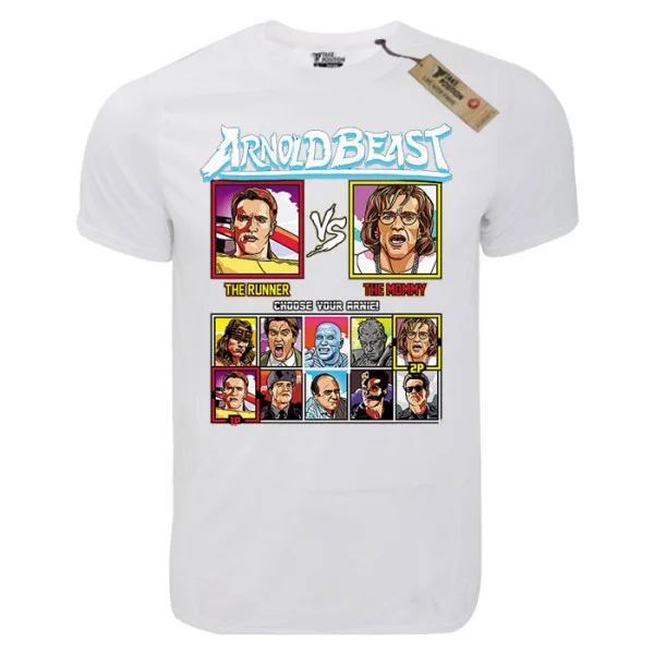 Φωτογραφία προϊόντος: T-shirt unisex Takeposition T-cool λευκό Arnold vs, 900-1610