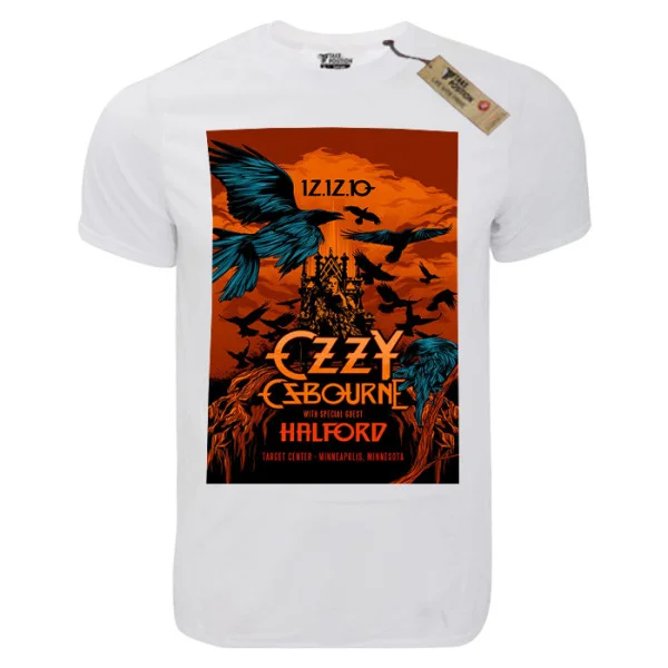 Φωτογραφία προϊόντος: T-shirt unisex Takeposition T-cool λευκό Ozzy Osbourne Halford, 900-7613