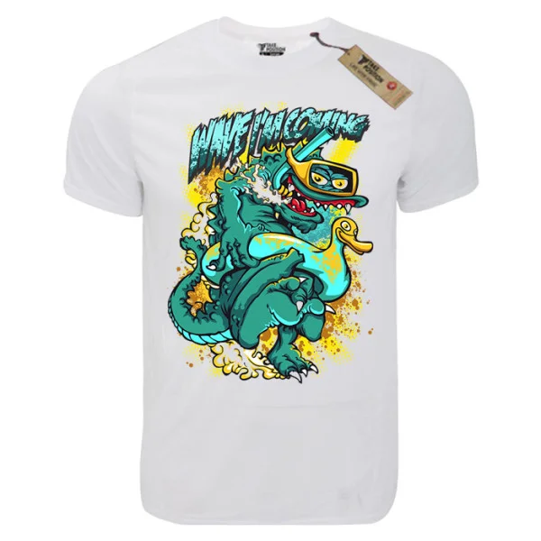 Φωτογραφία προϊόντος: T-shirt unisex Takeposition T-cool λευκό Crazy with Summer, 900-1507