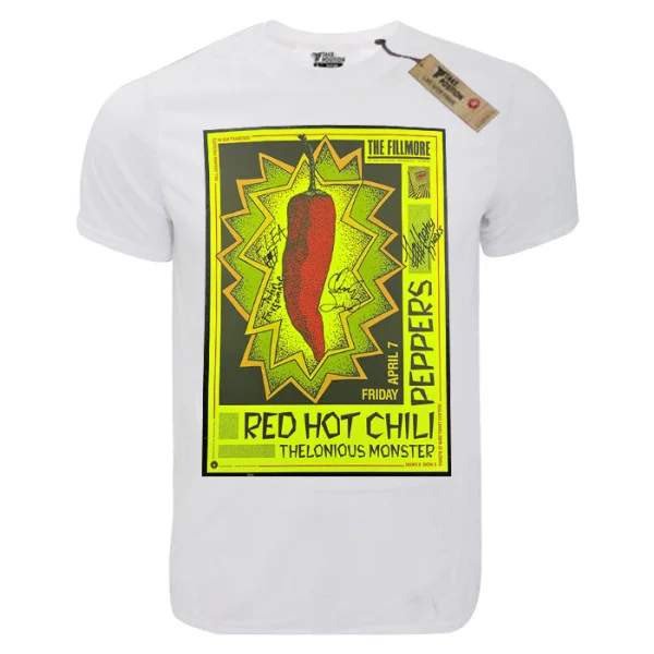 Φωτογραφία προϊόντος: T-shirt unisex Takeposition T-cool λευκό Red Hot Chili peppers, Thelonius, 900-7638