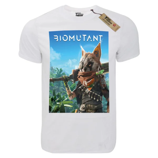 Φωτογραφία προϊόντος: T-shirt unisex Takeposition T-cool λευκό Biomutant, 900-4538