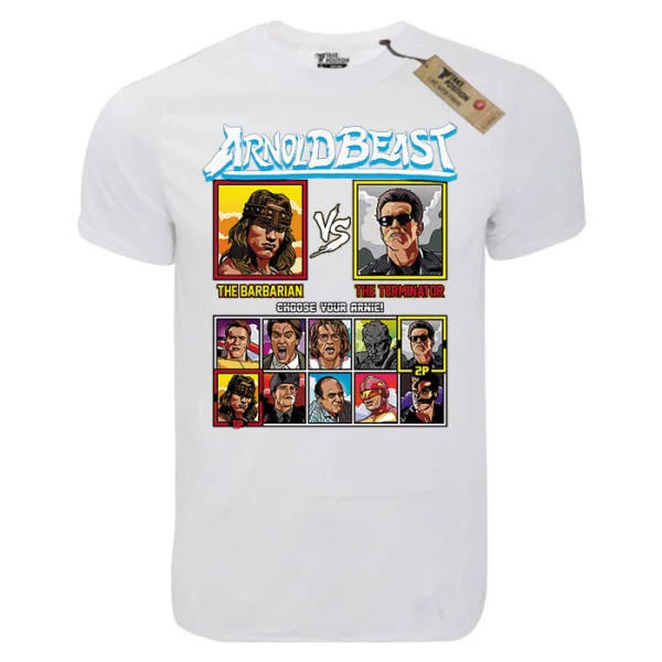 Φωτογραφία προϊόντος: T-shirt unisex Takeposition T-cool λευκό Arnold vs n2, 900-1611