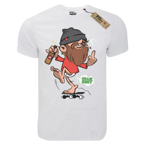 Φωτογραφία προϊόντος: T-shirt unisex Takeposition T-cool λευκό Killin, 900-1578