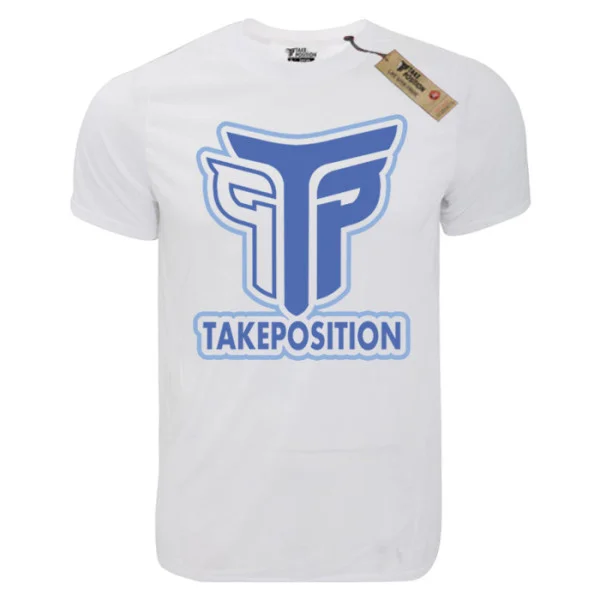 Φωτογραφία προϊόντος: TakePosition T-shirt unisex T-cool λευκό Logo, 900-0031-46
