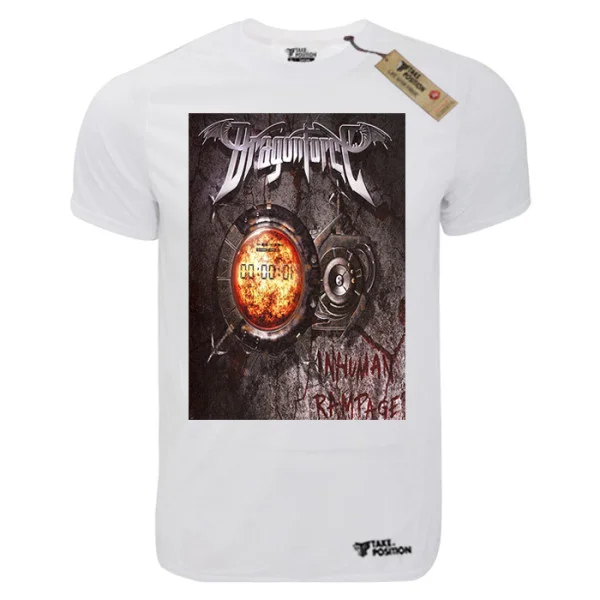 Φωτογραφία προϊόντος: TakePosition T-shirt unisex T-cool λευκό Dragon Force Rampage, 900-7704
