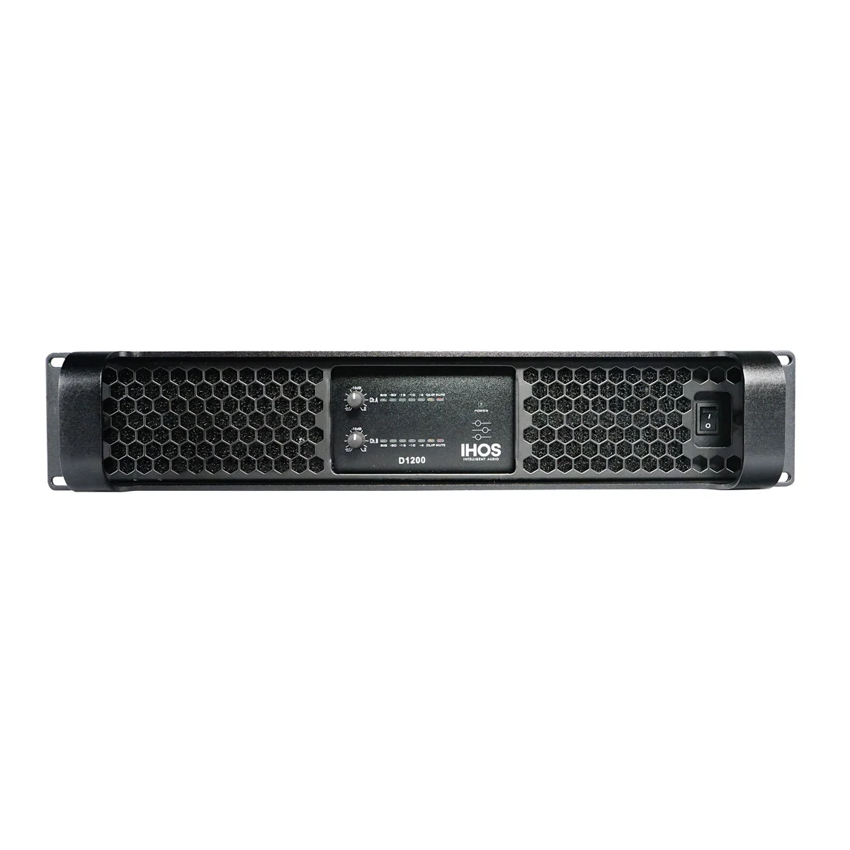 Φωτογραφία προϊόντος: Ihos D-1200 - Ενισχυτής D class 2 καναλιών 2 x 1200w/4 Ω