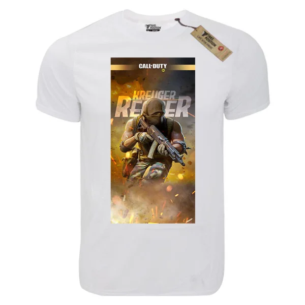 Φωτογραφία προϊόντος: T-shirt unisex Takeposition T-cool λευκό Call of Duty Kreuger Reaper, 900-4545