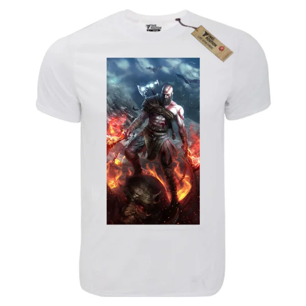 Φωτογραφία προϊόντος: T-shirt unisex Takeposition T-cool λευκό Kratos its your turn 900-4527