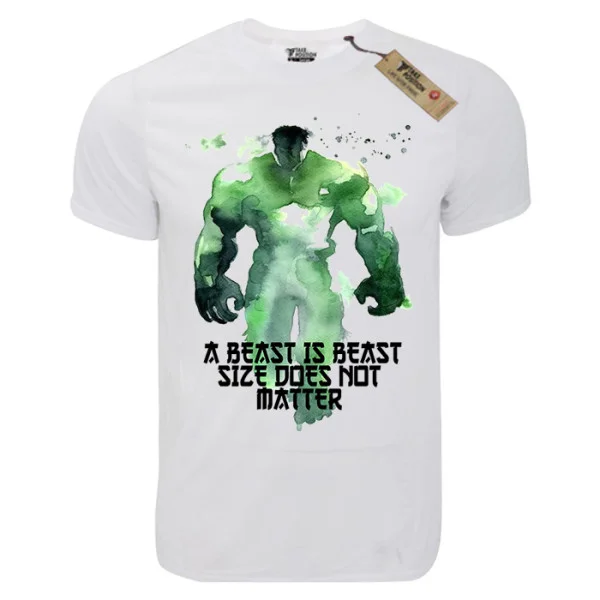 Φωτογραφία προϊόντος: T-shirt unisex Takeposition T-cool λευκό Size does not matters, 900-1030
