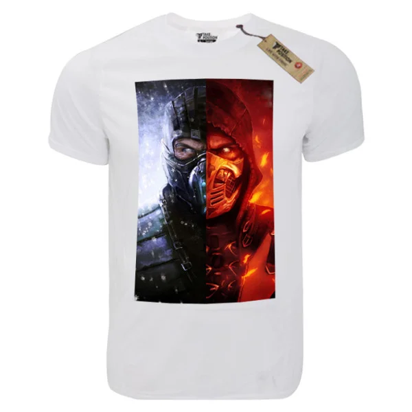 Φωτογραφία προϊόντος: TakePosition T-shirt unisex T-cool λευκό Mortal combat Doyble force, 900-4502