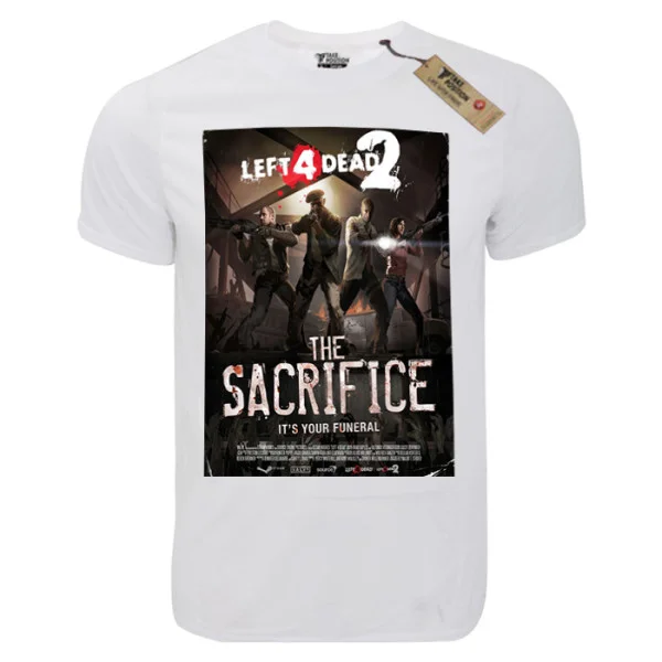 Φωτογραφία προϊόντος: T-shirt unisex Takeposition T-cool λευκό Left 4 dead 2 sacrifice, 900-4577