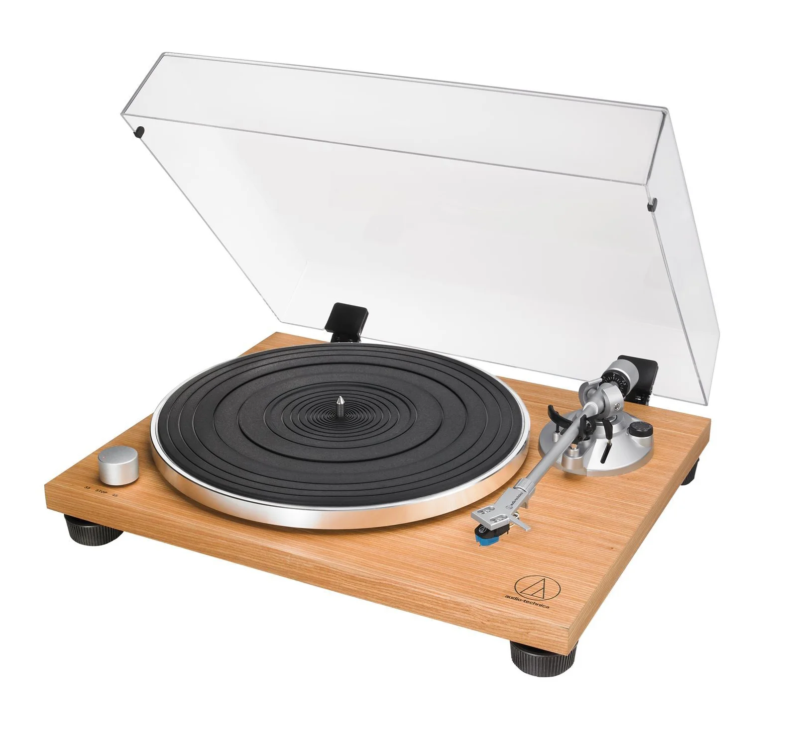 Φωτογραφία προϊόντος: Audio Technica AT-LPW30 TK - Πικάπ Audiophile σε χρώμα Teak | Με εγγύηση αντιπροσωπείας και ταινία γνησιότητας