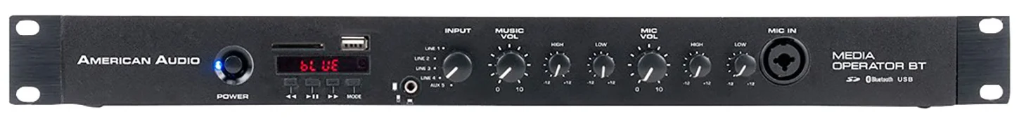 Φωτογραφία προϊόντος: American Audio MEDIA OPERATOR BT - All-in-one MP3/Wireless Audio media player