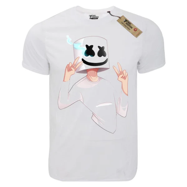 Φωτογραφία προϊόντος: TakePosition T-shirt unisex T-cool λευκό Marcmello Loudly, 900-7675