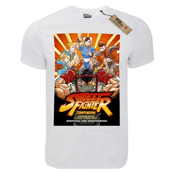 Φωτογραφία προϊόντος: T-shirt unisex Takeposition T-cool λευκό Street Fighter compendium 900-4617