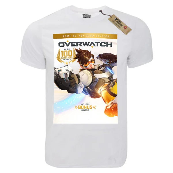 Φωτογραφία προϊόντος: T-shirt unisex Takeposition T-cool λευκό Overwatch N1, 900-4583