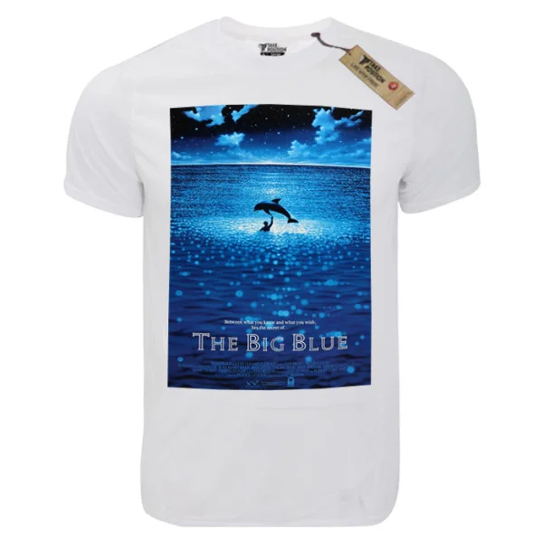 Φωτογραφία προϊόντος: T-shirt unisex Takeposition T-cool λευκό The Big Blue, 900-5524S
