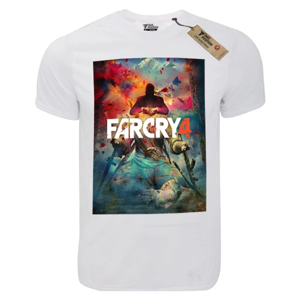 Φωτογραφία προϊόντος: T-shirt unisex Takeposition T-cool λευκό FarCry 4, 900-4560