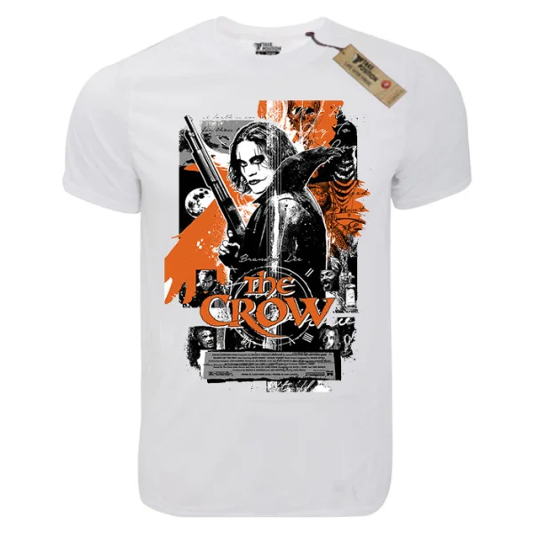 Φωτογραφία προϊόντος: TakePosition T-shirt unisex T-cool λευκό Crow Poster, 900-8505