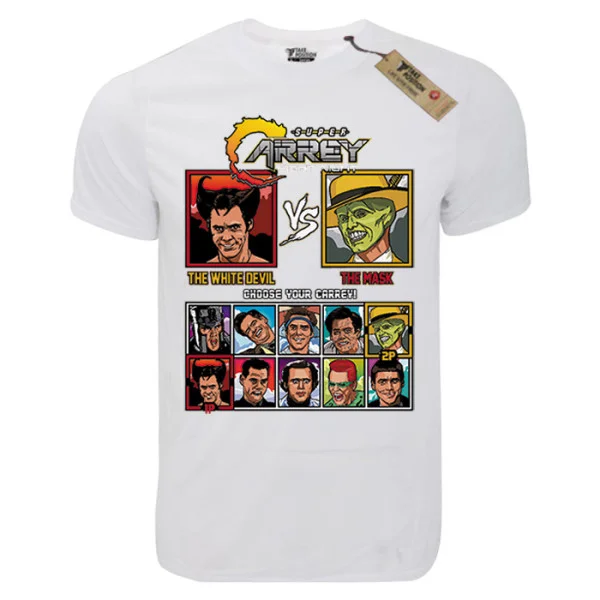 Φωτογραφία προϊόντος: T-shirt unisex Takeposition T-cool λευκό Carrey vs, 900-1598