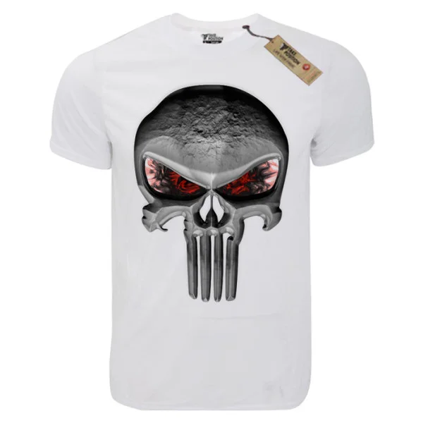Φωτογραφία προϊόντος: T-shirt unisex Takeposition T-cool λευκό Punish them 900-8508