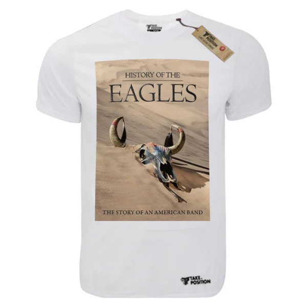 Φωτογραφία προϊόντος: TakePosition T-shirt unisex T-cool λευκό History of Eagles, 900-7709