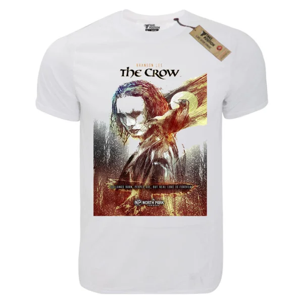 Φωτογραφία προϊόντος: T-shirt unisex Takeposition T-cool λευκό The Crow North Park, 900-8507