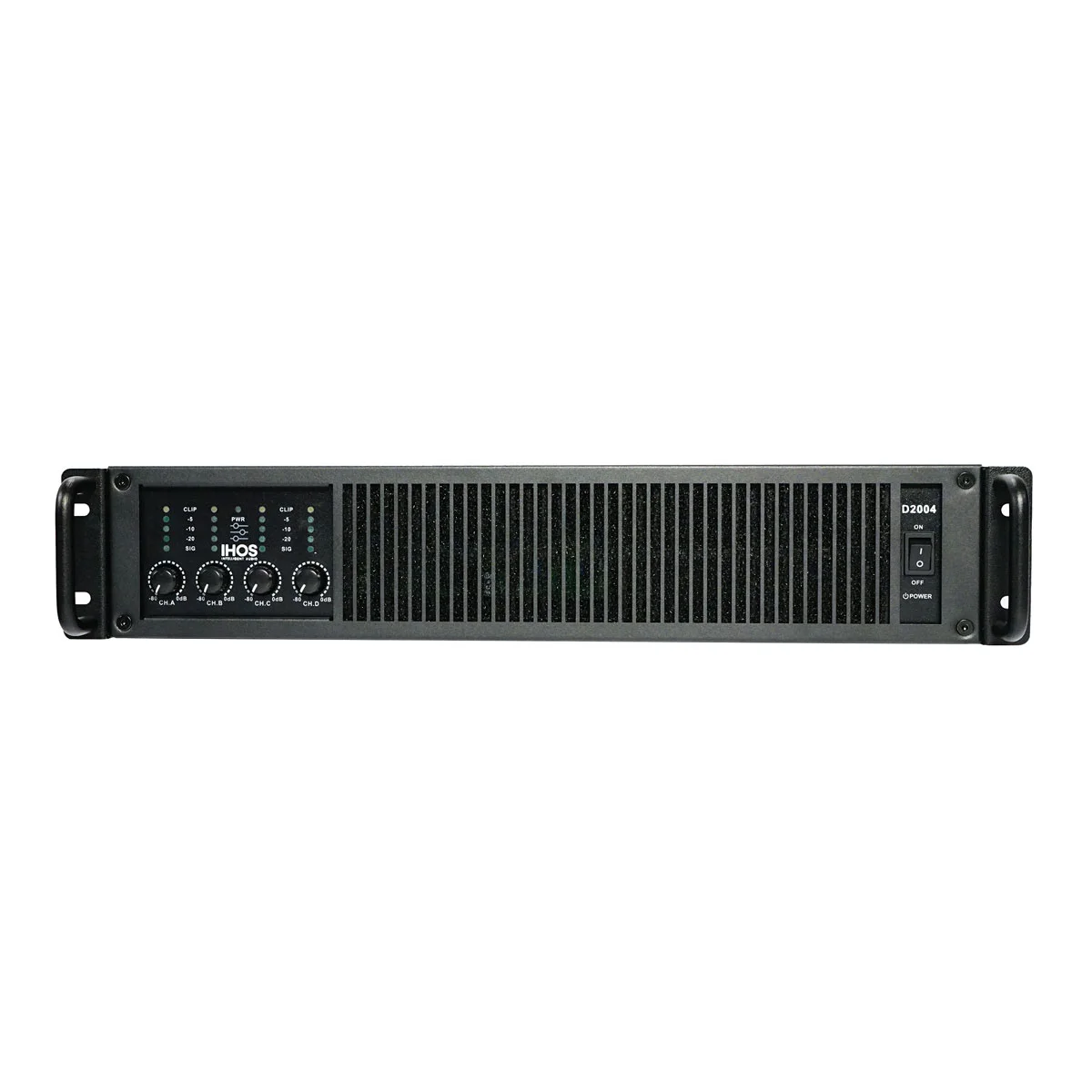 Φωτογραφία προϊόντος: Ihos D-2004 - Ενισχυτής D class 4 καναλιών 4 x 640w/4 Ω