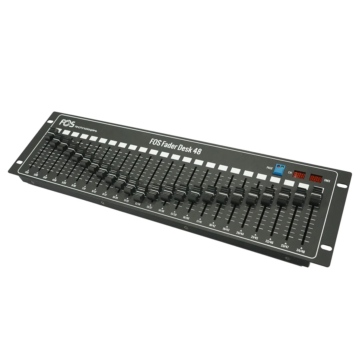 Φωτογραφία προϊόντος: Fos Technologies Fader Desk 48 - Κονσόλα φωτισμού DMX 48 καναλιών