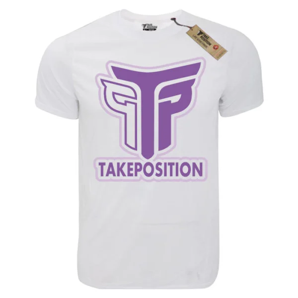 Φωτογραφία προϊόντος: TakePosition T-shirt unisex T-cool λευκό Logo, 900-0031-58