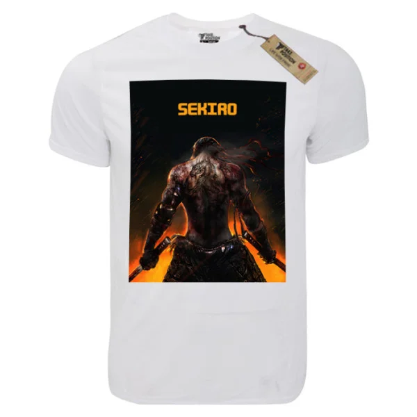 Φωτογραφία προϊόντος: T-shirt unisex Takeposition T-cool λευκό Sekiro Shadows, 900-4614