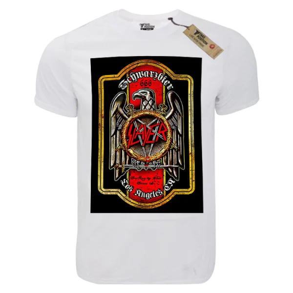 Φωτογραφία προϊόντος: T-shirt unisex Takeposition T-cool λευκό Slayer Los Angeles, 900-7657