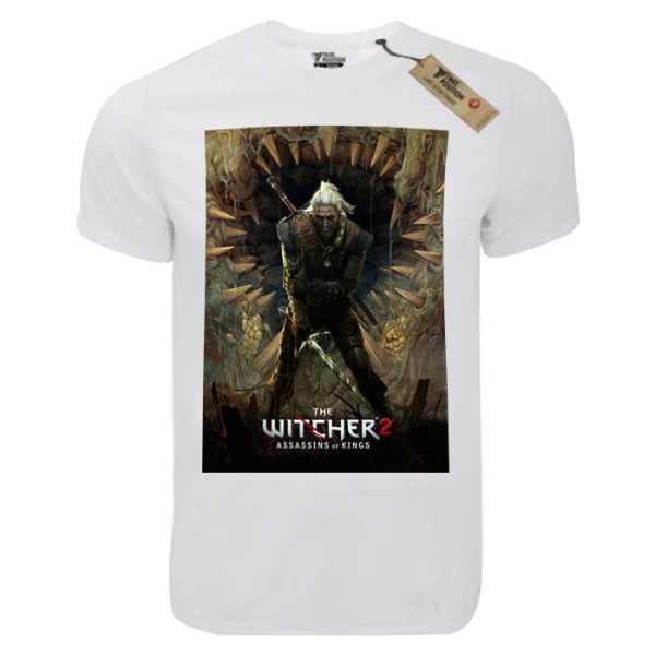 Φωτογραφία προϊόντος: T-shirt unisex Takeposition T-cool λευκό The Witcher 2, Λευκό, 900-4625